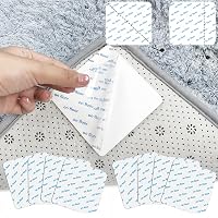 Lot De 8 Patins Anti-Dérapants Pour Tapis EIYVPRA - Cœur PU Lavable