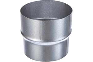 KAMINO-FLAM Kamino – Flam – Adaptador de reducción para tubo de chimenea (110/120 mm, acero), Tubo reducción estufa, Reductor tubo escape, Chimenea reducción EN 1856-2 – resistente a temperaturas altas