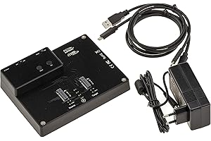 KALEA-INFORMATIQUE Docking Station USB pour 2 SSD M2 NGFF NVMe avec Liaison USB3.2 Gen2 10GB. Dock Digital, avec Fonction CLONAGE et Alimentation Externe