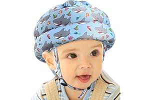 SIMPLY KIDS Casco Primi Passi I per Neonato Paracolpi Infantili Cappello di Testa I Regolabile Sicurezza per Bambini da 6 a 24 mesi