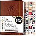 Clever Fox Budget Planner - Expense Tracker Notebook. Monthly Budgeting Organizer, Finance Logbook & Accounts Book, Bill Tracker, A5 (Brown)