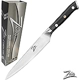 ZELITE INFINITY Utility Knife 6" - Alpha-Royal Series - Petty Knives - Best Quality Japanese AUS10 Super Steel 67 Layer High Carbon Stainless Steel - Razor Sharp, Superb Edge Retention Chef Blade