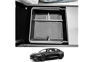 CDEFG Kompatybilny z Tesla Model 3 2024 Highland organizer do konsoli środkowej, pudełko do przechowywania, centralne sterowanie, akcesoria samochodowe