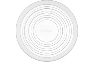 Mepal - Coperchio per Microonde Tondo Cirqula - Coperchio Resistente al Calore per Contenitore Alimentare Cirqula di Mepal - Coperchio Trasparente Adatto per Microonde e Lavastoviglie