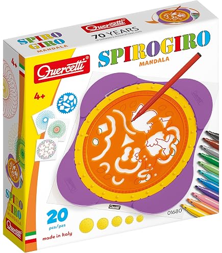 Silverlit Spirograph Coffret à Dessin – Set De 30 Pièces – Création De Spirales Géométriques – Dès 8 Ans – Loisirs Créatifs