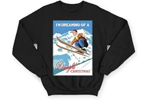 Sanfran Clothing I'm Dreaming of A Dwight Christmas Sweater Sweatshirt Jumper Funny Schrute The US Office Show Men's Women's 2020
