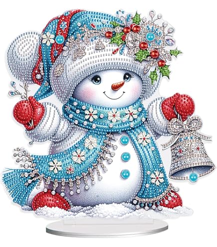 Kit Diamond Painting Chaussette De Noël - DIY 20x35 Cm - Loisir Créatif, Décoration De Fête