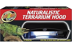 Zoo Med LF-50E Abdeckung 30 cm für Zoo Med Naturalistic Terrarium, mit eingebautem Reflektor