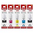 NexNova® ink GI-40 for Canon 5-Pack PigmentBlack X2 Cyan Magenta Yellow GI 40 for PIXMA G6040 G5040 GM2040 G7040 GM4040