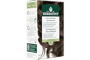 Herbatint Permanentes Haarfärbegel 5N Helles Kastanienbraun – 170 ml I Ohne Ammoniak, 100% Grauhaarabdeckung I Auf empfindlicher Haut getestet, mit 8 Pflanzenextrakten