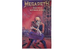 RAZAMATAZ Megadeth Peace Sells Unisex Flagge multicolor 100% Polyester Band-Merch, Bands