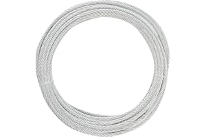 Fixman 858237 Galvanised Wire Rope 6 mm x 10m