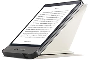 FOREFRONT CASES FC Etui de Protection pour Kobo Libra H2O - Coque & Support Pliant Kobo Libra H2O - Blanc - Fin, Léger, Kobo Libra H2O Housse avec Veille/Réveil Automatique, Design Origami Étui, Cover