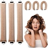 3Pcs Bigodino Lungo per Boccoli,Bigodini Grandi,Bigodini Morbidi per Dormire,Tubo Capelli Mossi,Heatless Hair Curler,Strument