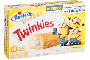Hostess Banana Twinkies (10 Cakes) 13.58 OZ (385g)