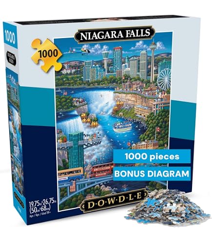 Puzzle 1000 Pezzi Buffalo Games - Eric Dowdle - Palm Springs - 68x50 Cm - Poster Incluso - Per Adulti E Famiglie - 5