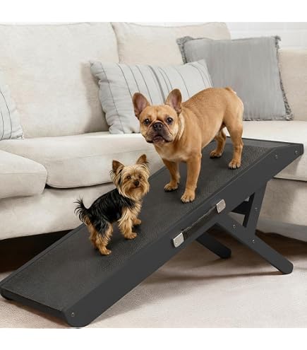 Hunderampe Frs Bett, Leichte Faltende Hundestufen, Stabilitt Sicherheit Rampe  Hund Klappbar, Faltbare Hundetreppe, rutschfeste Tritt Hocker fr Kleine  Hunde und Verletzte ltere Hunde: Amazon.de: Haustier