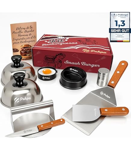 6 Pics à Hamburger En Acier Inoxydable - 19 Cm | Pour Barbecue, Brochettes, Apéritif