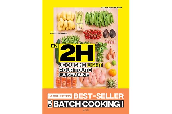En 2H je cuisine light pour toute la semaine