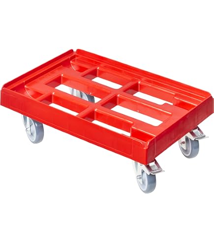 Logplast Transportbehälter 7 E2 Ksten Blau Mt Enem Transportrollen