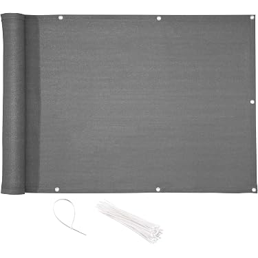 Balkonverkleidung Sichtschutz 170x650 Cm – UV-Schutz Aus HDPE