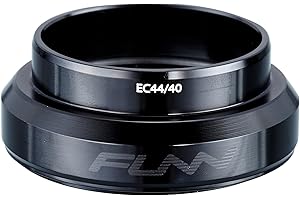 FUNN Descend Bas de Jeu de Direction, Jeu de Direction Inférieur à Roulements à Contact Oblique pour Vélo de Montagne, VTT, Vélo BMX, Vélo de Route et Vélo Gravel