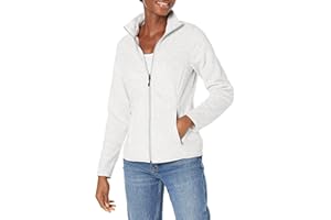 Amazon Essentials Chaqueta de Forro Polar de Cremallera Completa - Colores interrumpidos Mujer