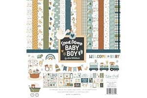 ECHO PARK PAPER Echo Park Collection Kit 12"X12"-Special Delivery Baby Boy
