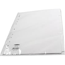 thumbnail image 2 of Concord A4 Subject Dividers - 20-Part White Dividers, 230 Micron, 11-Hole Punched | Heavyweight Organisation For Students & Office 2 of 12
