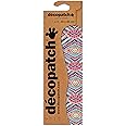 Décopatch - Ref C831C - Vintage Psychedelic Pattern Paper Pack - Each Sheet 30 x 40cm, Pack of 3 Paper Sheets - Best Used With Décopach Glue & Varnish, Multicoloured
