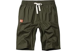 Djtnzdm Pantaloncini Uomo Estivi Bermuda Uomo Cargo Shorts Cotone Uomo Pantalone Corto con Tasche