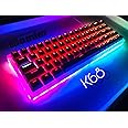 Womier K68 68keys Mechanical Gaming 60% Keyboard Gateron Switch (Brown Switch)