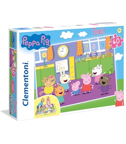 Clementoni - 44009 - Peppa Pig, puzzle cubi bambini 3 anni - cubi da 6 pezzi - Play For Future, materiali 100% riciclati - Made in Italy, puzzle bambini, puzzle cartoni animati