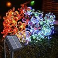 Catena Luminosa Solare LED 7 Metri Per Esterno - IP65 Impermeabile - Luce Gialla