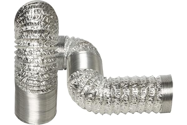 STERR Tuyau flexible de ventilation 160 mm x 10 m - Tuyau d'évacuation - Tuyau pour chauffage et refroidissement - Ventilation et conditionnement d'air - ALD160_10