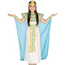 Widmann Cleopatra Perücke, Schwarz, Mit Goldfarbenem Lametta – Für Karneval & Mottoparty