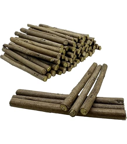 WANYI 250g 8cm Bois Flotté Branche Batonnet en Bois Naturel Morceaux de Branches pour Bricolage Artisanat Modélisme Décoration Intérieure