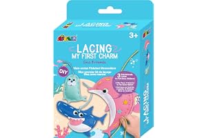 Avenir My First Lacing Kit Charm - Havsvänner - Hantverksset i åldrarna 3+