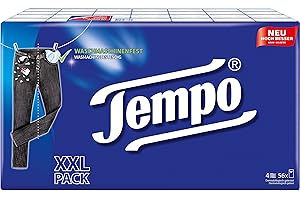 Tempo Classic Tissues 56 x 10 Tissues, Pack of 1 (56 Packs)