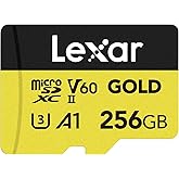 Lexar 256GB Professional GOLD V60 280mb UHS-II Micro Sd Hafıza Kartı