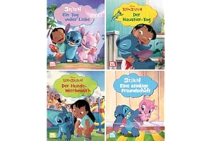 Nelson Mini-Bücher: 4er Disney Lilo & Stitch 1-4: 4 Minibücher im Set