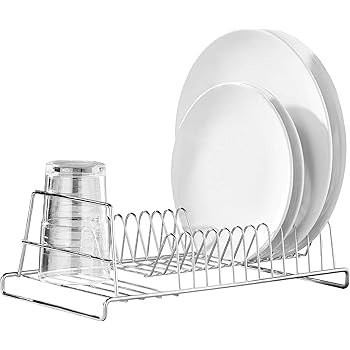 Amazon.de: mDesign Abtropfgestell aus Metall - Abtropfablage für die