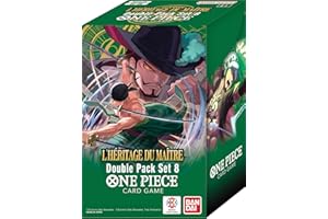 Asmodee - One Piece OP-12 Booster Double-Pack - Bandai - Jeux de société - Jeu de Cartes à Collectionner - L'héritage du maître- 30 Min - en français