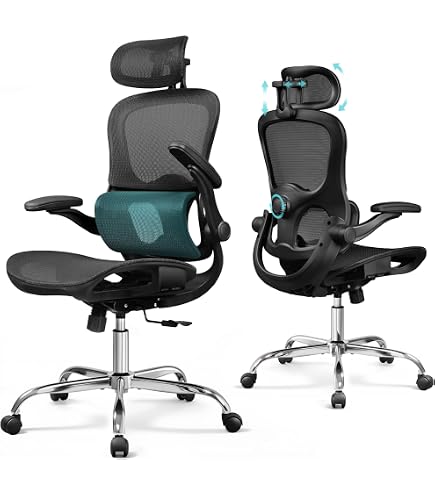 OFF LINE Sedia Ergonomica Da Scrivania Made In Italy – Bianca Con Struttura In Acciaio, Schienale Alto, Supporto Lombare E Ruote Silenziose (70x70x120 Cm)