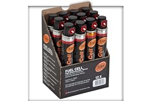 12 Stück TJEP Gaskartuschen Ganzjahresgas 165 mm roter Ring