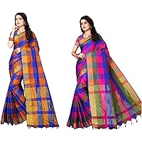 Dhruvi Trendz Soft Cotton & Silk Saree For Women Half Sarees Under 349 2020 Beautiful For Women saree free size with…