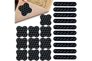 Gsrhzd Antideslizante Alfombra, 20 Piezas Alfombras Antideslizantes, Reutilizable und Lavable Pinzas para Alfombras, Antideslizante para Alfombras para Todos los Suelos Lisos
