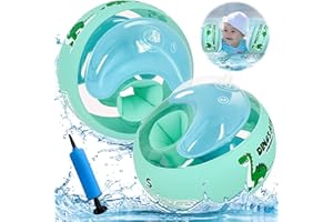 ‎HELIMWINT Schwimmflügel Kinder 1-6 Jahre: Schwimmhilfe für Kleinkinder für Jungen Mädchen - Swimsafe Gerät Babys Schwimmflügel Rund Spielzeug Empfohlenes Gewicht 6-25kg/Armumfang 20-25cm