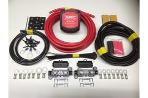 4mtr Split Charge Relay Kit 12v 140amp Durite 0-727-33 Intelligent Voltage Sense Relay SCKD114
