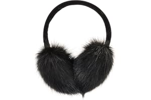 ZLYC Womens Girls Winter Fashion Adjustable Faux Fur EarMuffs Ear Warmers